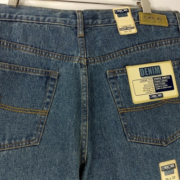 CHEROKEE Brand Mens size 36 Loose Fit Straight Leg - Picture 4 of 8